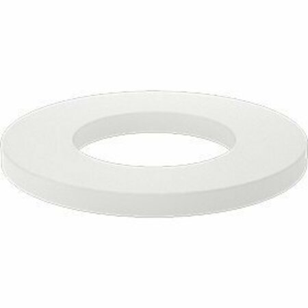 BSC PREFERRED Electrical-Insulating Polypropylene Plastic Washer for 7/8 Screw Size 0.935 ID 1.75 OD, 5PK 98594A524